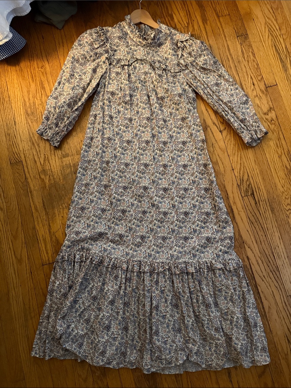 RIXO Floral Cotton DOÊN-esque Maxi Dress